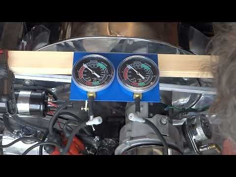 VW Dual Port 1600 Dual 34 carburetor syncing with vacuum gauges