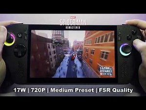 Marvel's Spider-Man On The ROG Xbox Ally X