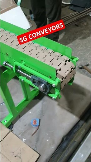 90 Degree Slat belt Conveyor #conveyor #slatconveyor #conveyorsystem