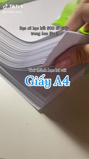 pov: bạn viết hết 500 tờ a4 #giaya4 #a4 #ghichep
