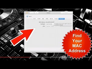 How To Find A MAC address On A Mac