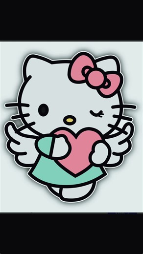 Hello 🎀 kitty Angel 🪽🩷😉 @hellokitty #sanrio #japan #hellokitty #hellokittyandfriends #hellokittyfan