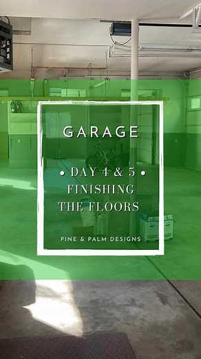 Perfectly Executed Epoxy Garage Floor Project