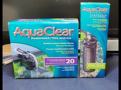 AquaClear Power Head and Filter review