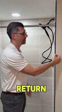 🏠Schluter trim is commonly used to finish tile edges in showers, backsplashes, and niches.