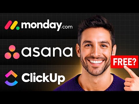 Monday.com vs Asana vs ClickUp (Free Plans) The Best Comparison!
