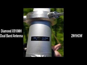 Ham Radio diamond X510mh dual band antenna