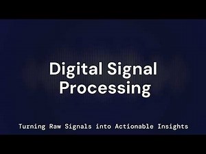 Lecture 1 - Basic Concepts of DSP