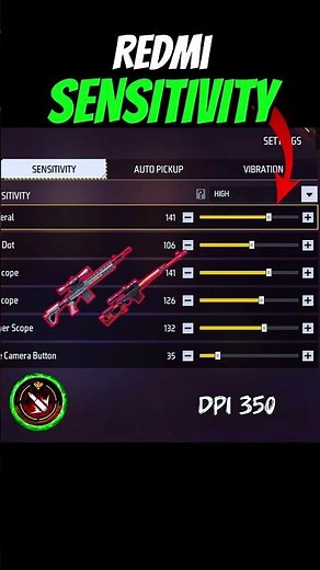 Redmi Free Fire All Device Sensitivity Settings 2025 || Free Fire Best Sensitivity Settings 2025