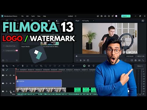 Filmora 13 - Adding Watermark to your Videos in Minutes