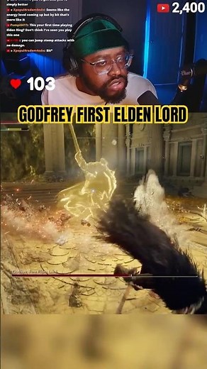 Godfrey is a HARD boss In Elden Ring!!! #eldenring
