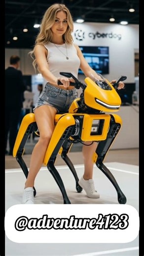 Wow! A very beautiful robot bike on test mode 🚴🤖 #reelsfbシ #funny | Successful Tv