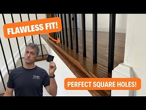 Perfect Square Baluster Install: My Foolproof 3D-Printed Template Method