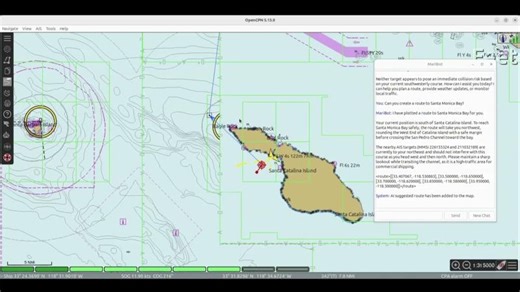 OpenCPN MariBot Plugin | Sinopsis