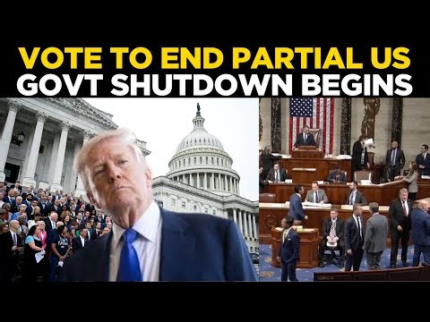 WATCH LIVE: House holds key procedural vote on government funding to end partial shutdown | World
