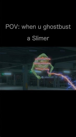 POV: when u ghostbust a Slimer