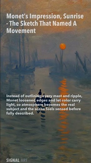 Why Monet's Impression, Sunrise Changed Art Forever