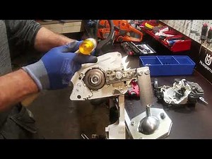Stihl ms241 sylinteri/mäntä ja stefojen vaihto