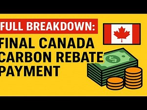April 22 Carbon Rebate Explained – Full Breakdown of Final Payment