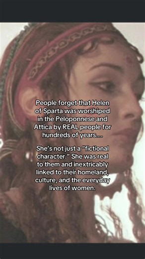 She was worshipped by cults as a fertility and nature deity. #helenoftroy #greekmythology #ancientgreece #christophernolan #theodyssey