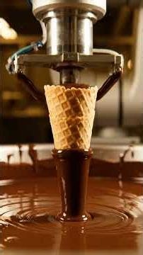 How Millions of Waffle Cones Are Made! 🍦 Mega Factory Process