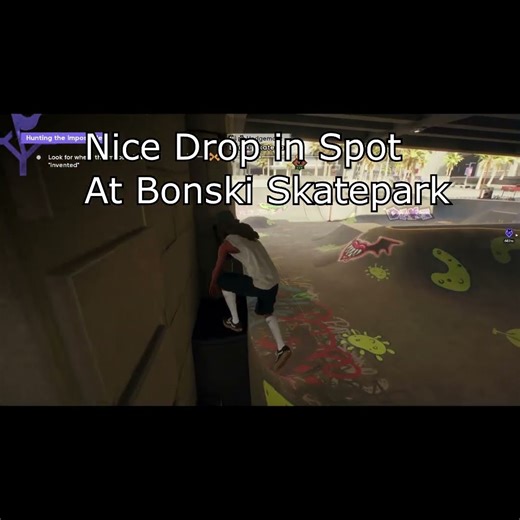 I Found A Nice Drop In Spot At Bonski Skatepark!