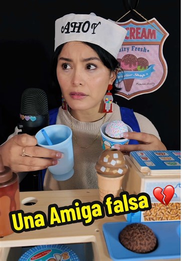 Amiga falsa: Apoyo y derrotas en la venta de helados