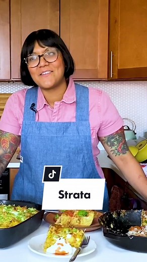 Delicious Strata Recipe - Family Recipe TikTok Video