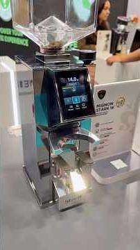 Luke recently at HOST Milan exploring two exciting new coffee grinders coming out of Eureka ☕️