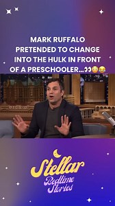 Mark Ruffalo Story Time | Jimmy Fallon Clip | Stellar Bedtime Stories