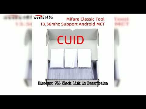 5YOA 100pcs/lot CUID Card RFID Gen2 Smart Chip Android App MCT Modify UID Block 0 Changeable Rewrit