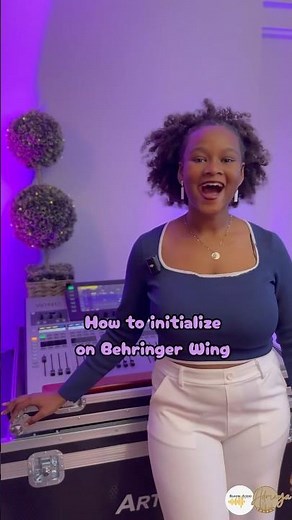 How to Initialize Your Behringer Wing | Behringer Wing Series #audioengineer