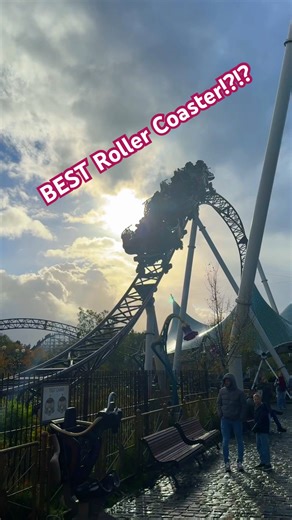 Ride to Happiness DOUBLE INVERTING Dive Loop After Second Launch! 🎢🔥 #ridetohappiness