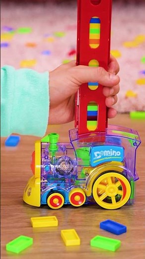 OMG! Amazing Domino Train😱 #shorts