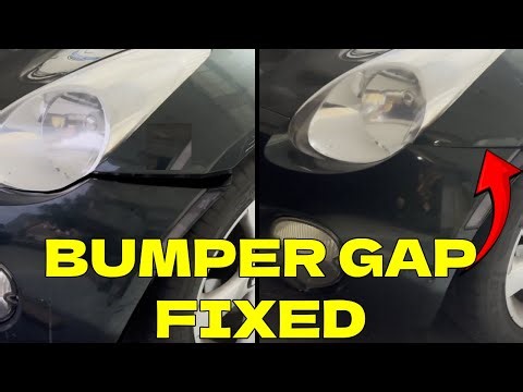 Pontiac Solstice Front Bumper Alignment Problem SOLVED