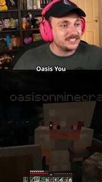 Showing my friends the Warden in Minecraft