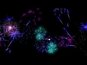 Animated Fireworks - Free HD Stock Footage (No Copyright)