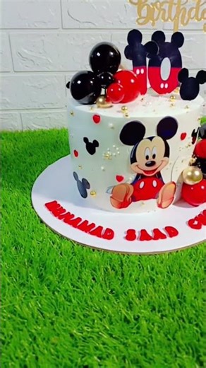 This Mickey Mouse Cake Gets Instant Orders 🎂🔥#shorts