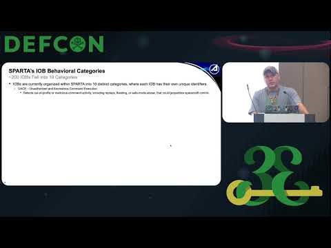 DEF CON 33 - Hacking Space to Defend It: Generating IoBs with SPARTA - Brandon Bailey