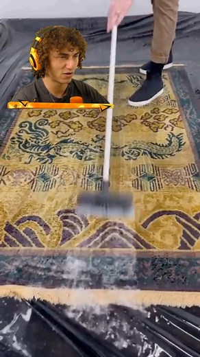 rug cleaning #reel #reels #daily #viral | Kwebbelkop
