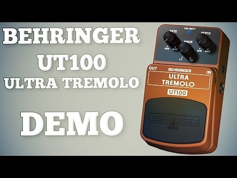 Behringer UT100 Ultra Tremolo Demo