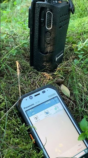 Motorola DP3441e (MOTOTRBO) + Panasonic ToughPad FZ-N1 (TCP/IP) handheld setup for field operations