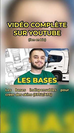 The essential basics for creating skins (ETS2/ATS) #eurotrucksimulator2 #ets2 #ats