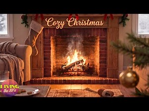 Christmas Yule Log Fireplace 🔥 Soothing Music & Warm Ambience for Winter Nights