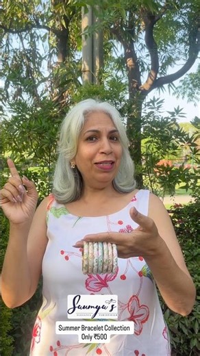 Launching our exclusive enamel summer bangles ✨