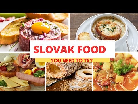 Slovak Foods | 🇸🇰 | Top Traditional Slovak Food | Slovak Cuisine