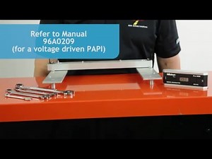 How to align an ADB 4 Leg PAPI - Precision Approach Path Indicator