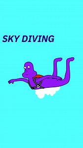 Sky Diving 🪂 #scribehow #sharescribe #cartoon #animation #lol | Spaceskits Videoz Hub