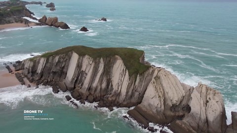 Discovering Cantabria's Coastline: An Aerial View of Spain's Hidden Gem, Part 1
