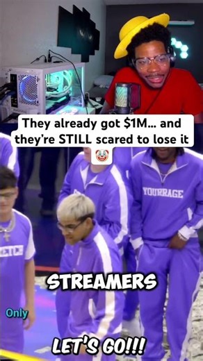 They already had $1,000,000 and still played scared #mrbeast #reaction #shorts